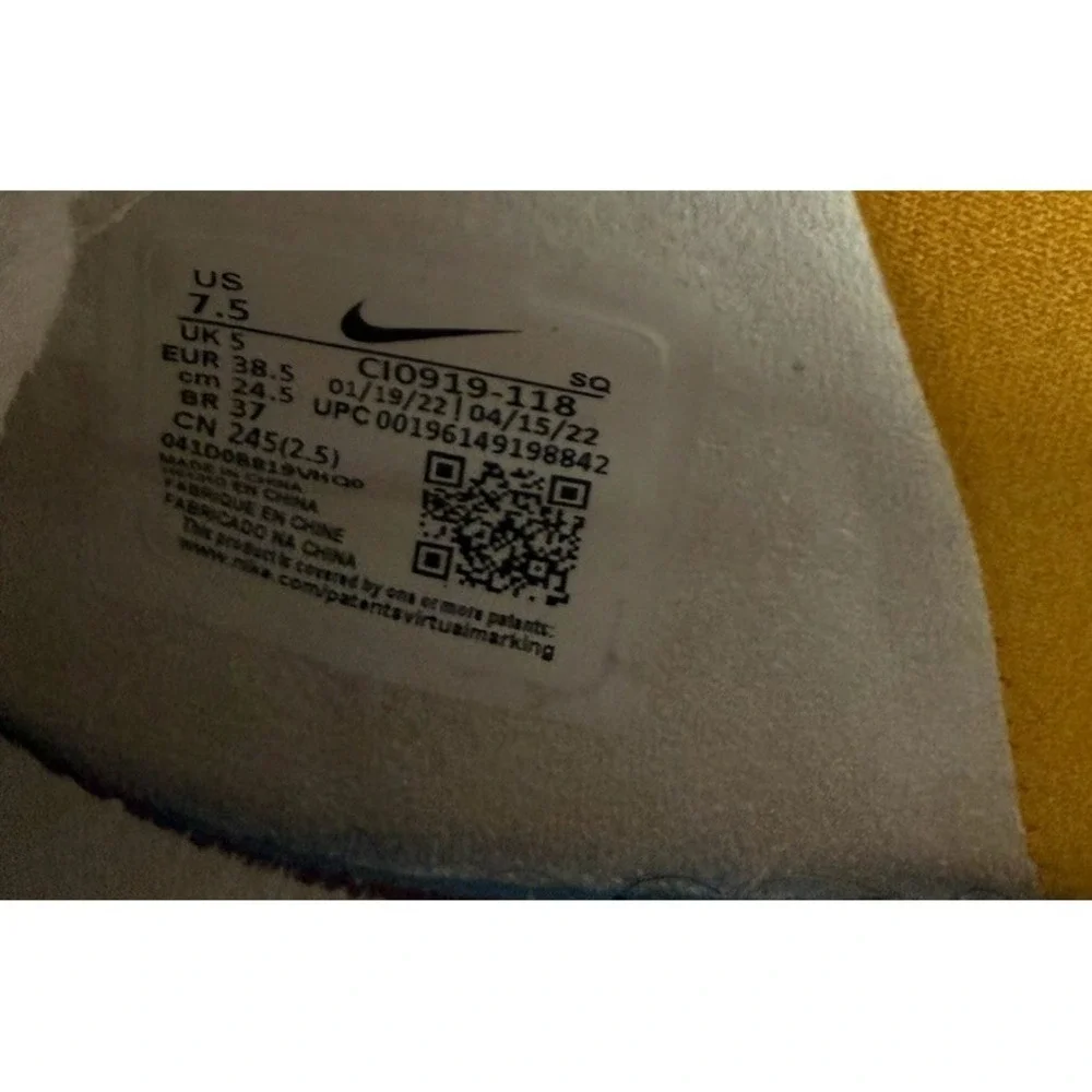 Nike Air Force 1 Shadow Sneakers CI0919-118 Streetwear Summit White Green Sz 7.5